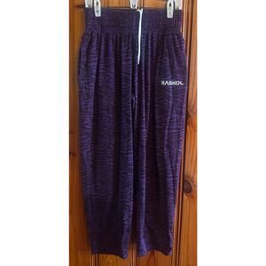 Raskol Dump Cover 2.0 Purple Tiger Parachute Pants Adult Large Fitness Work Out